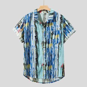 Mens Casual Beachwear Shirt